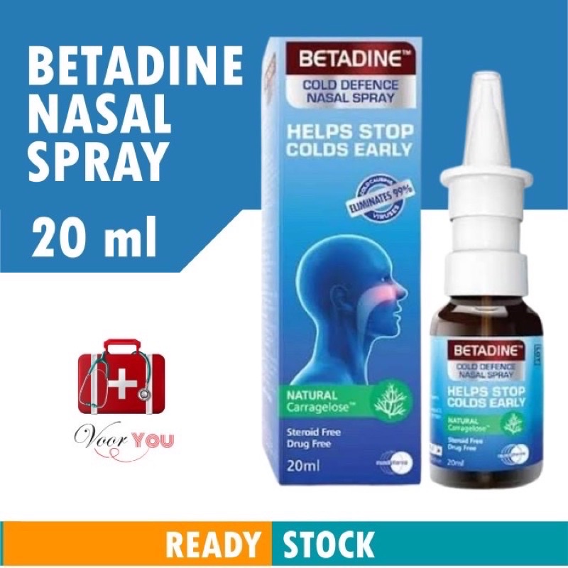Betadine Nasal Spray Semprot Hidung