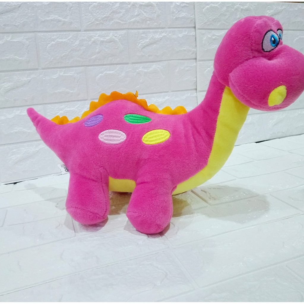 Boneka Dinosaurus Tompel Warna Warni Berkualitas SN