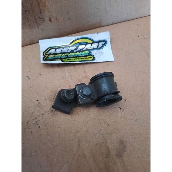 klem clamp selang rem depan ninja r rr ss bracket selang rem depan ninja