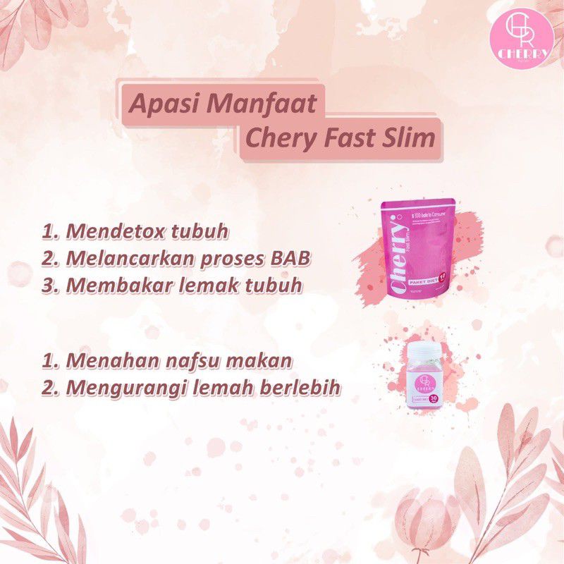 

DIET HERBAL KAPSUL 10 HARI CHERRY FAST SLIM | BEST SELLER!!!