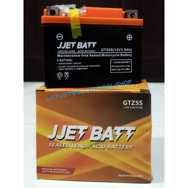 AKI KERING MOTOR GTZ5S JJET BATT