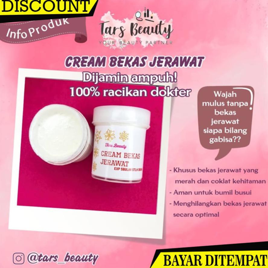 

(BAYAR DITEMPAT) CREAM BEKAS JERAWAT / 100% RACIKAN DOKTER G5932