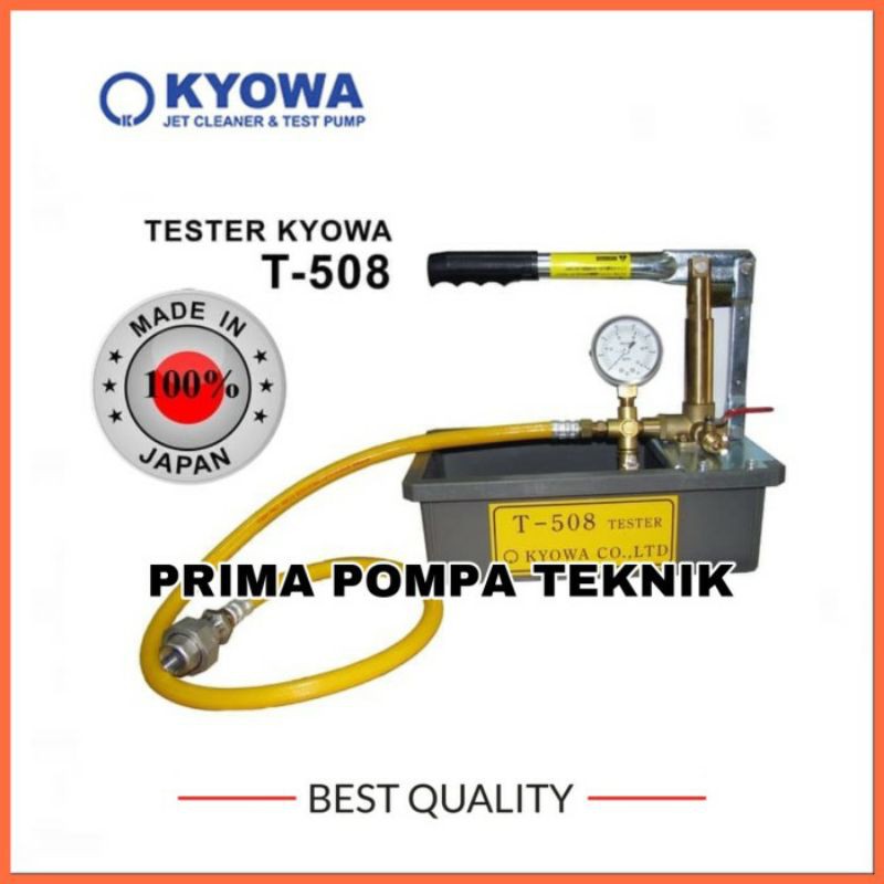 Mesin Test Pump Manual Kyowa T-508 Alat Test pump Manual Kyowa T508 Mesin Test Pump manual kyowa