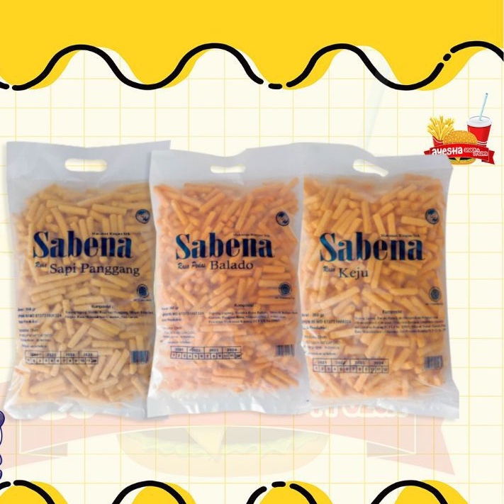 

Snack SABENA STICK 340 gram perbungkus