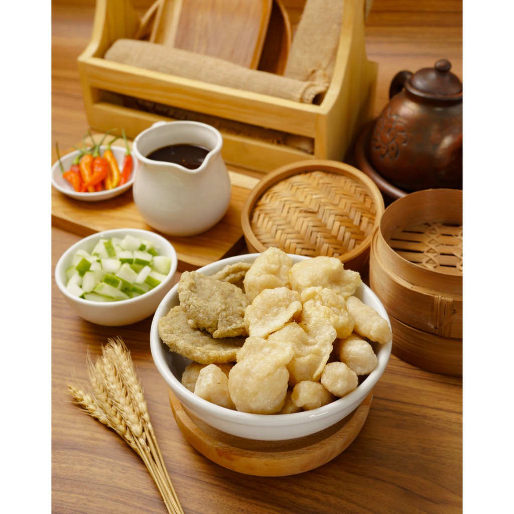 

Pempek Palembang Asli (Isi 50pcs) + 2 Botol Cuka Pempek 250ml