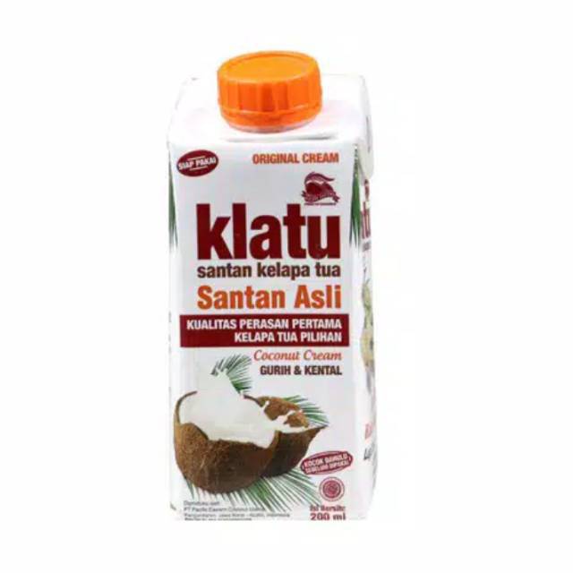 Santan klatu santan kelapa tua 200 ml