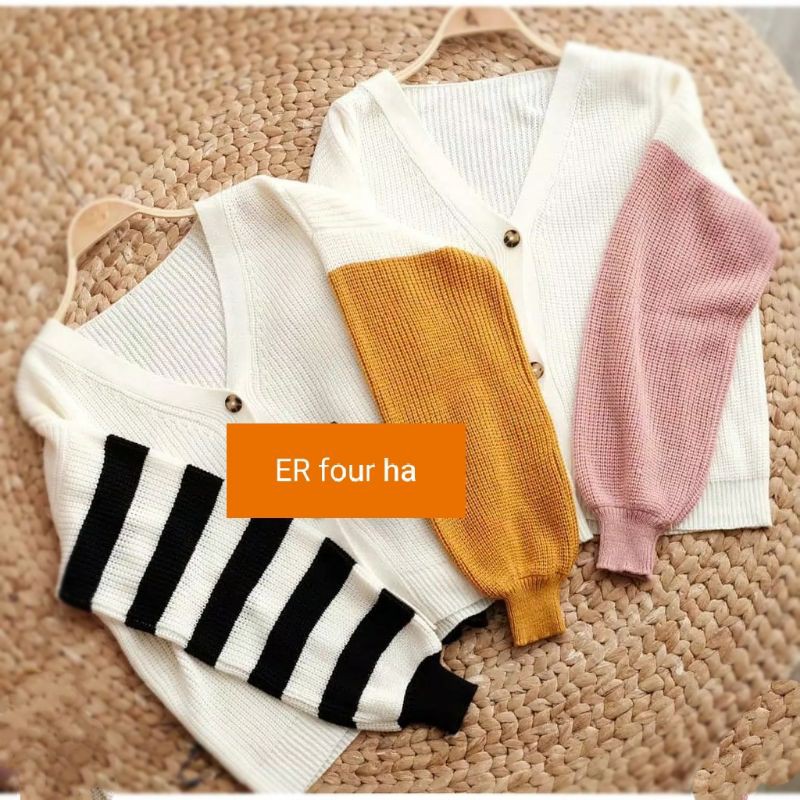 Cardigan Premium KITING Knit l Cardigan Rajut l Sweater Rajut l Pakaian Rajut Wanita l Rajut Murah