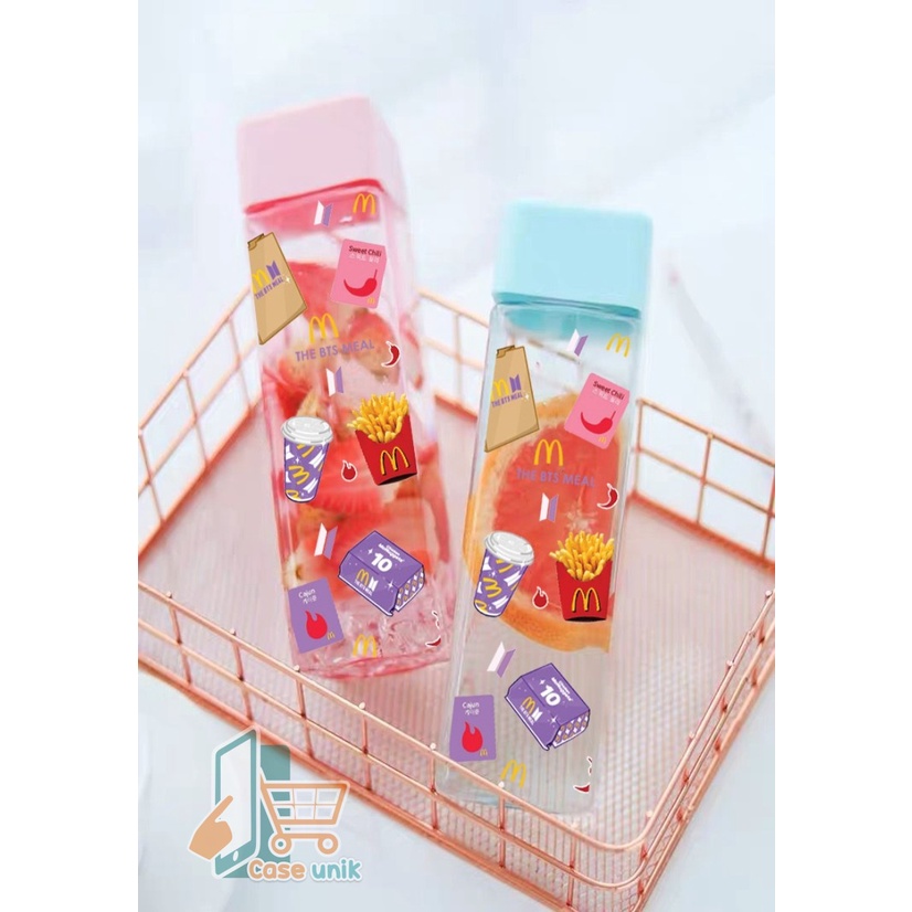 RT107 BOTOL MINUM TUMBLER KARAKTER STICKER PRINTING 2D 500ML CS4129