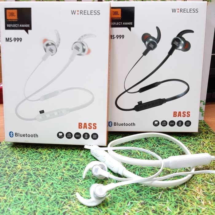 Headset Bluetooth Sport Bass JBL MS999 TF Card Support