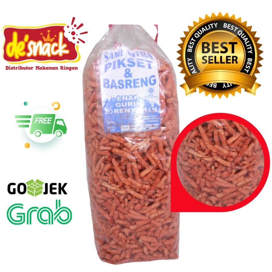 

Distributor/Grosir/Snack/Cemilan/STIK BASRENG BALADO Merk Sami Mitra