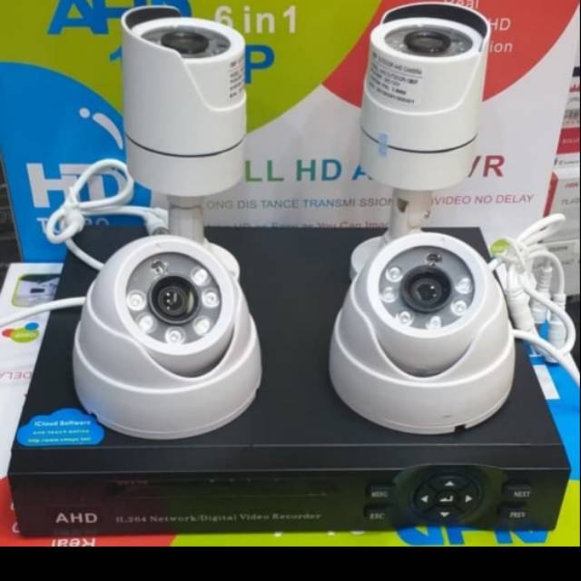 PAKET KAMERA CCTV 4 Channel 3MP 1080P + HDD 320GB