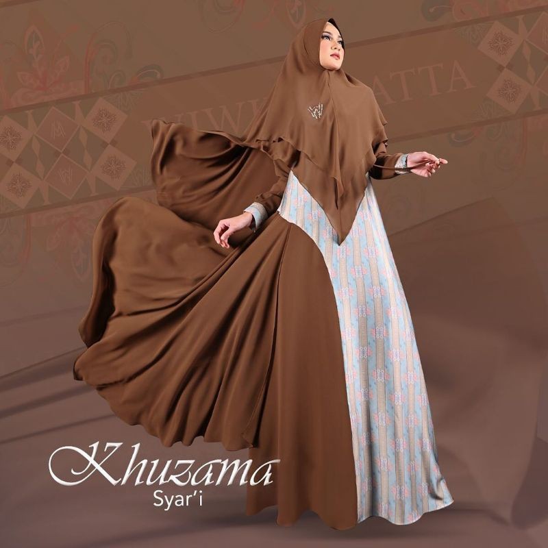WWIEK/Khuzama set by WWIEK/Set syari/Syari premium/Syari modern