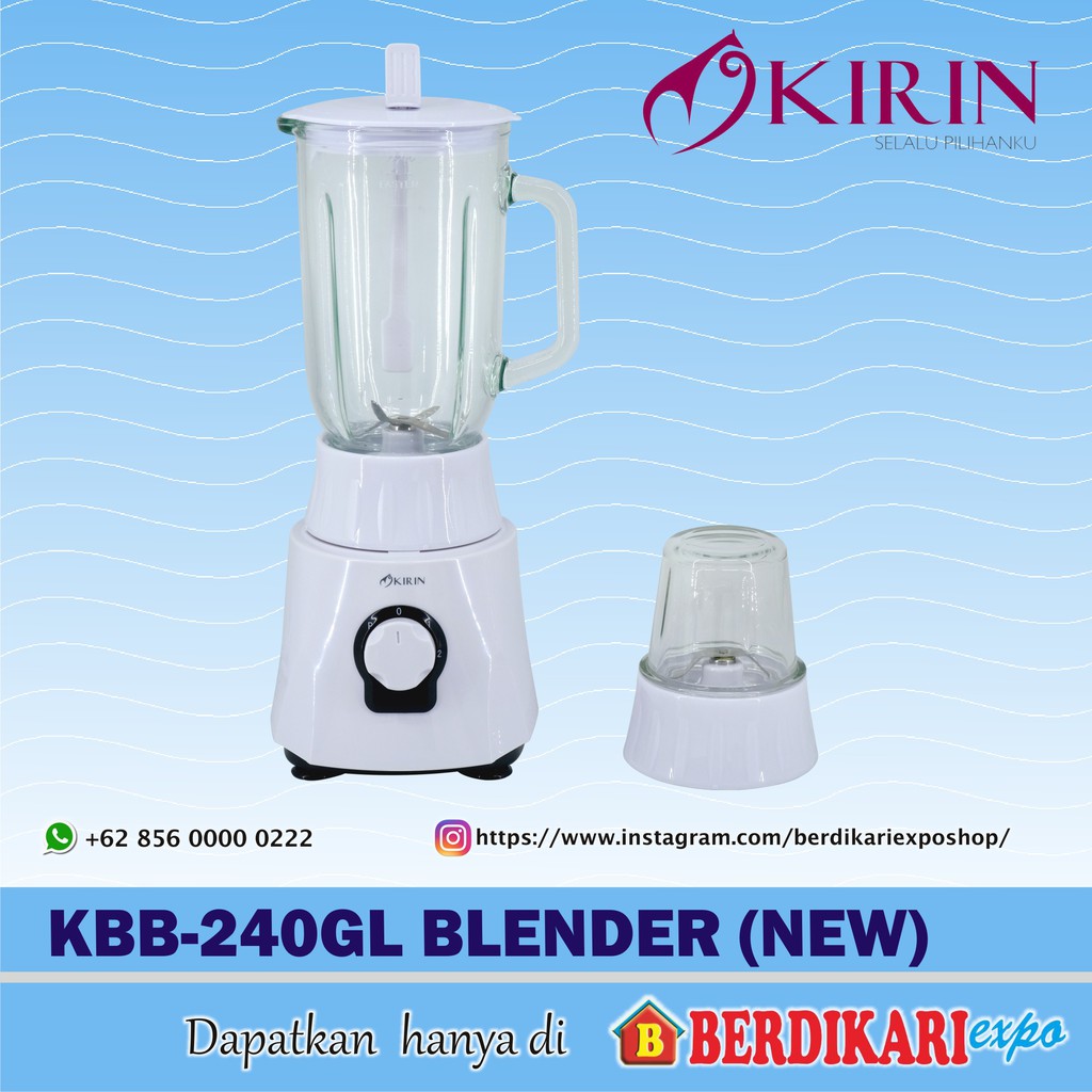 KIRIN KBB-240GL BLENDER (NEW)
