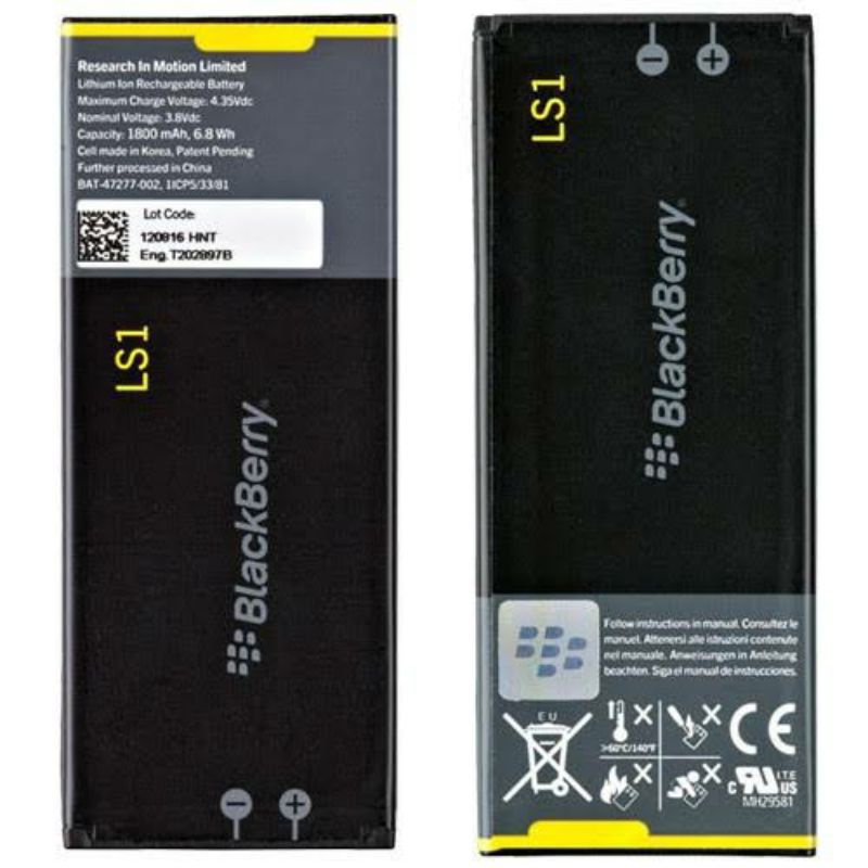 BATERAI BLACKBERRY LS 1 / BB Z10 ORIGINAL 100%