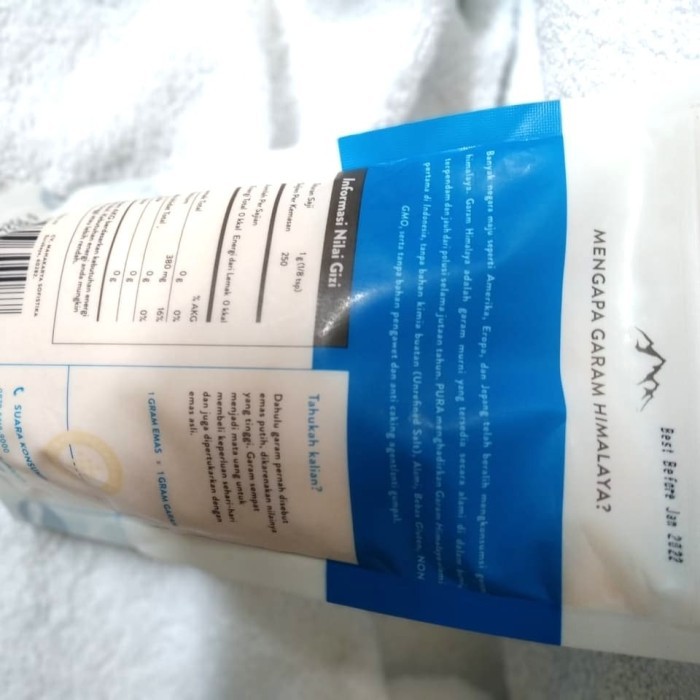 

Ready - Pura Himalayan Salt 250Gr