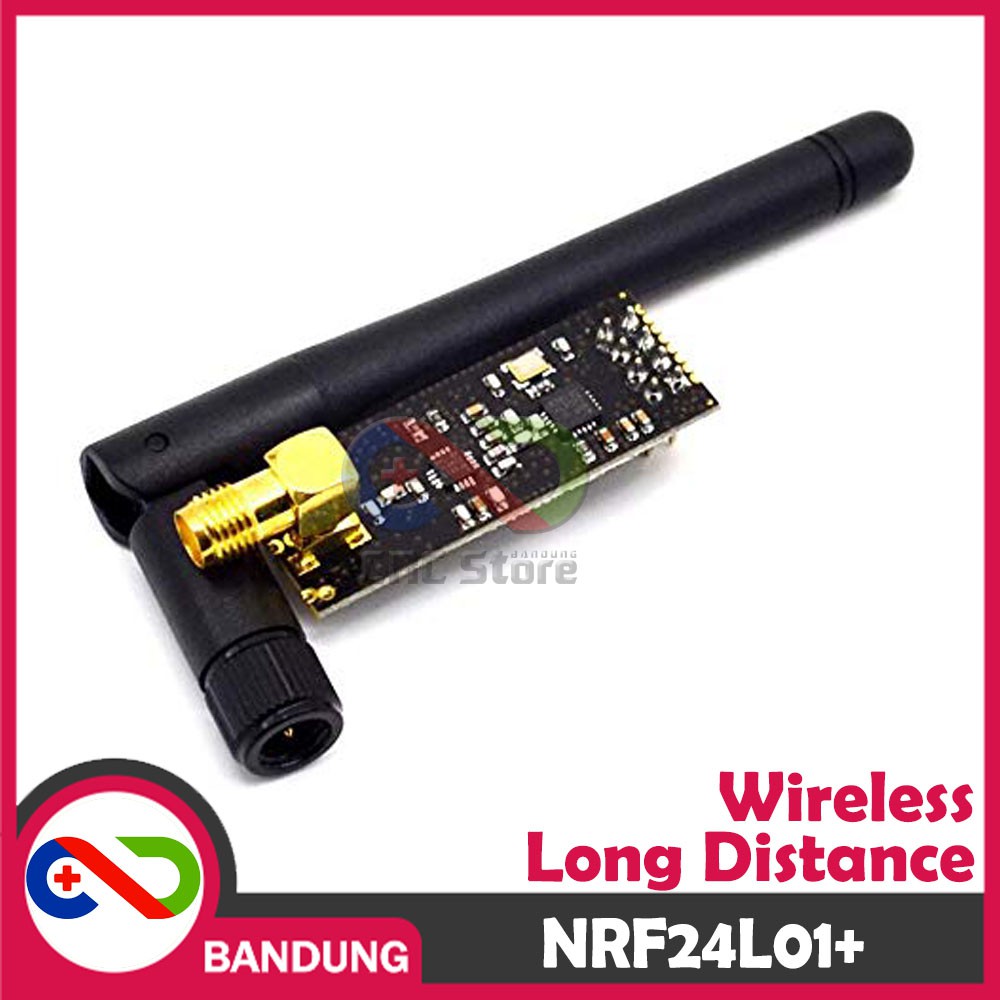 NRF24L01 PA LNA 2.4GHZ SMA ANTENNA WIRELESS TRANSCEIVER LONG 1KM