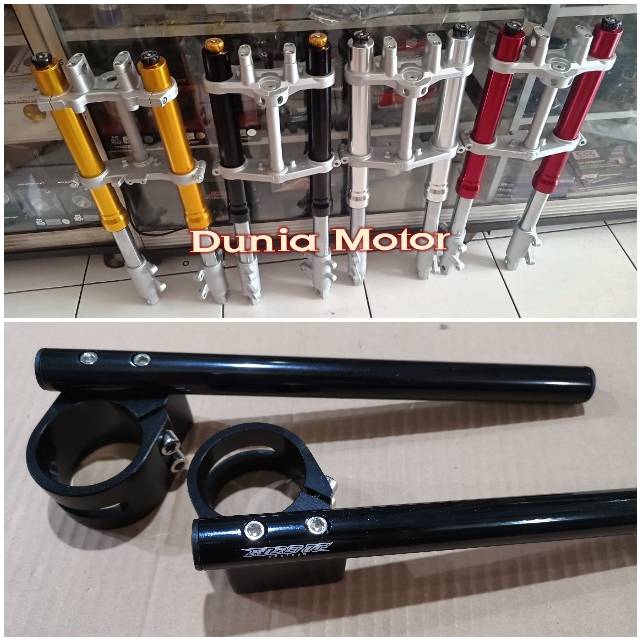 Stang jepit Up side down vixion - Usd vixion stang jepit as 51 - Shock Depan plus stang Upside down