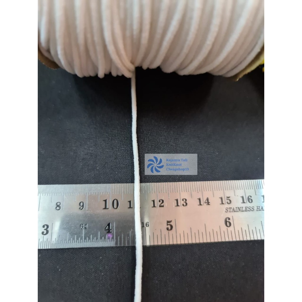 KARET MASKER tali elastic masker 3mm bulat