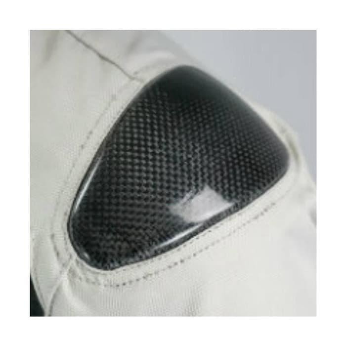 KOMINE JK-103 CARBON PROTECT MESH JAKET TOURING PRIA - BLACK NEON - SIZE L TERBARU