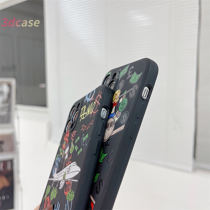 Casing Xiaomi Redmi POCO C3 X3 NFC X3 PRO M3 Redmi 9 9C NFC 9A 9i 9T 9AT 9 PRO Power 10X POCO M2 PRO Redmi Note 9 8 10 10S 9 PRO MAX 9S A16 A7 A5S A15 VIVO Y12 Y20 Cartoon Airplane Soft TPU Case Back Cover