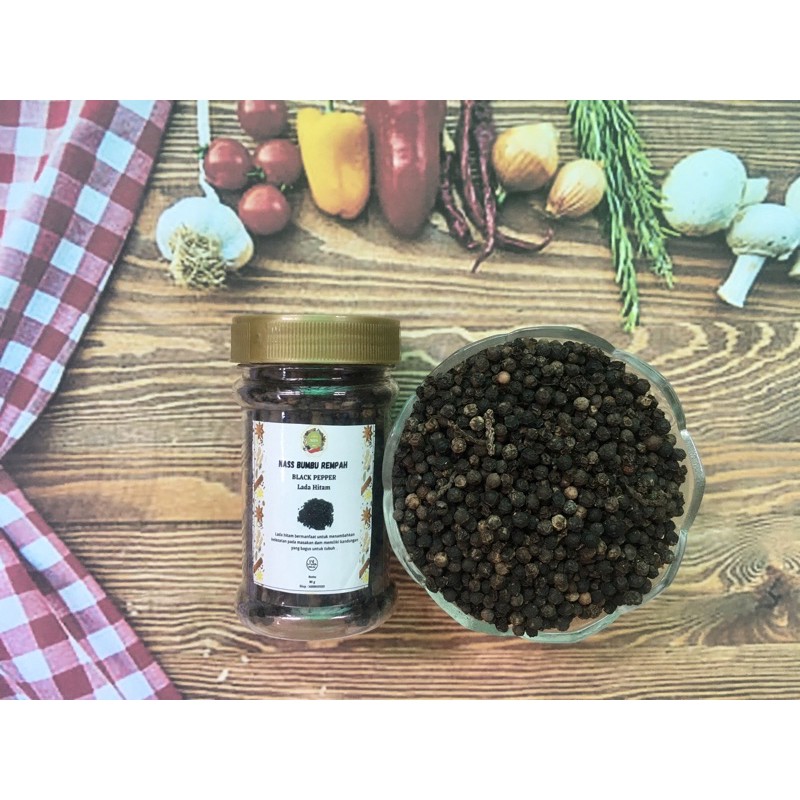 

Lada Hitam / Black Pepper Pilihan Nass Bumbu Rempah