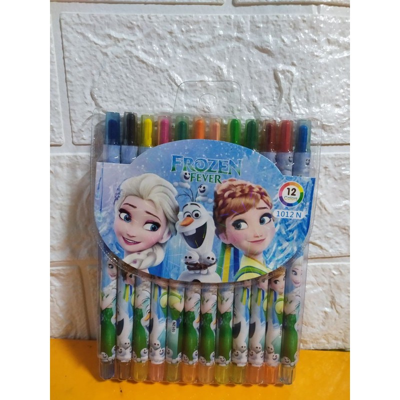

Krayon Frozen Panjang 12 Colors