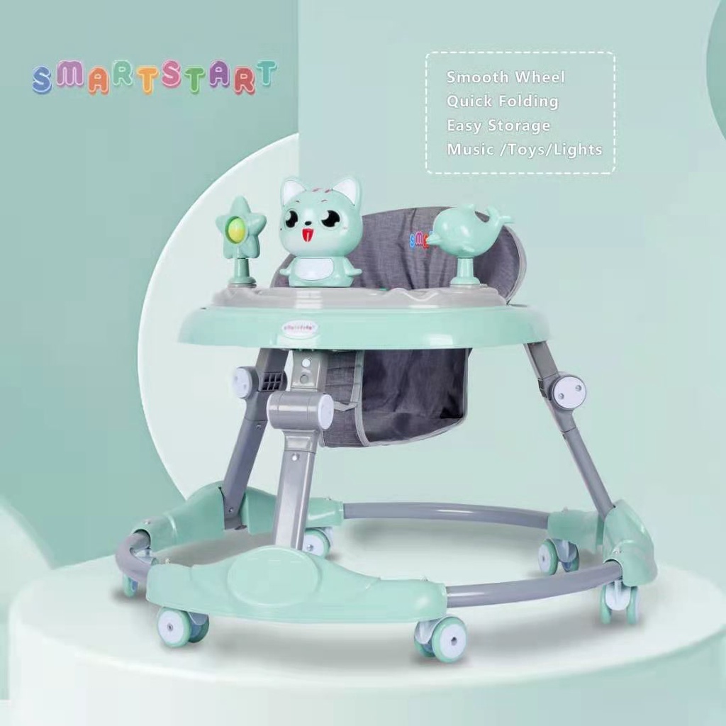 Mastela Smartstart Premium Fold Up Baby Walker 5 in 1 SS80