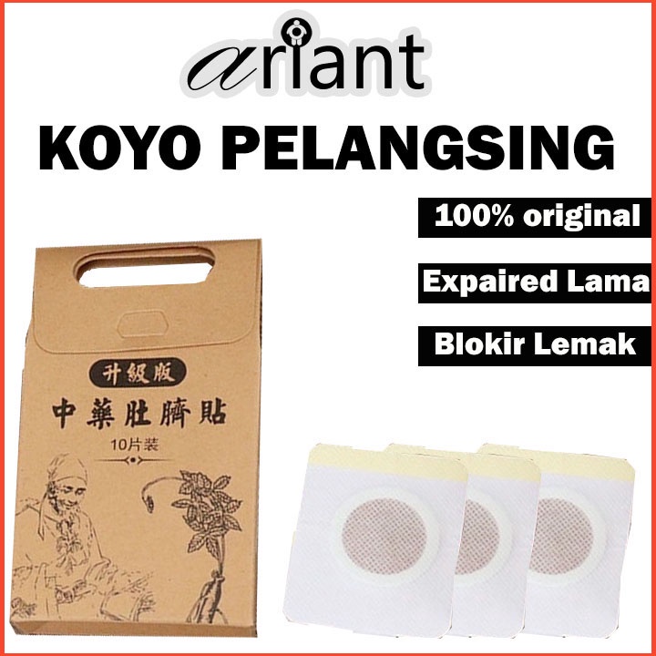 Slim Patch Koyo Pelangsing ORI Koyok Jamu Diet Perut OTW Langsing