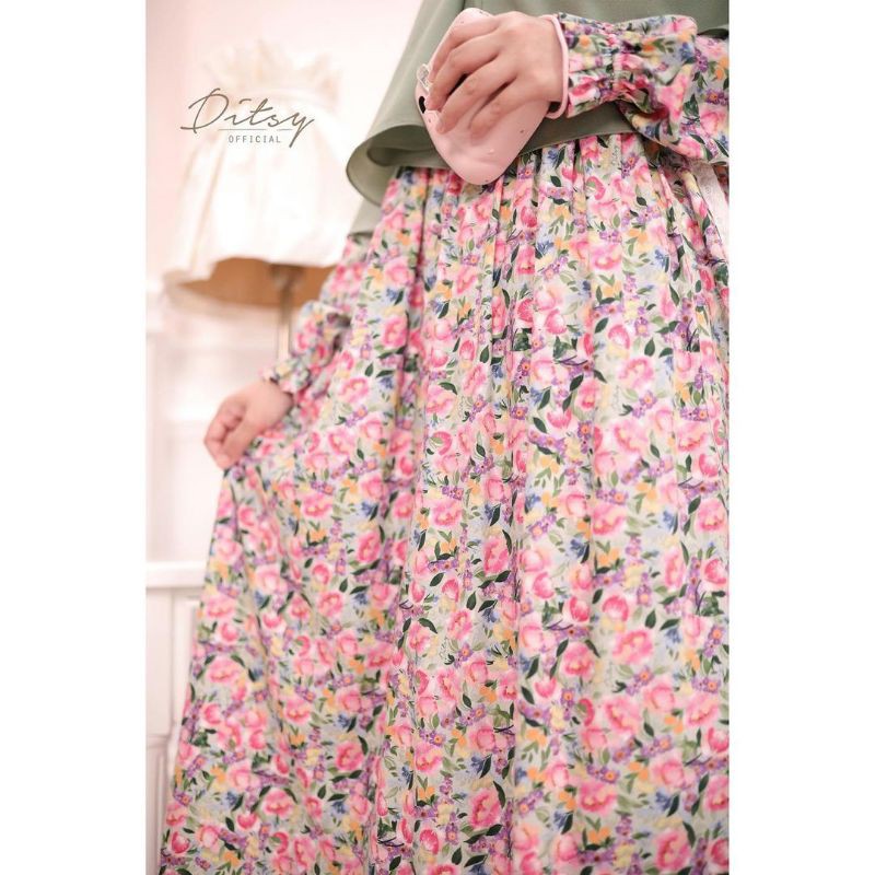 DITSY SEREIN GREEN SIZE M (DITSY MARET'21) NEW 