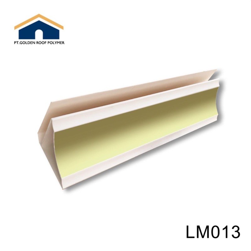 Premium (Mount) Lis Motif (Dinding) 6cm Golden Pvc