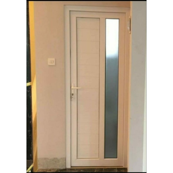Pintu UPVC kombinasi Kaca balige