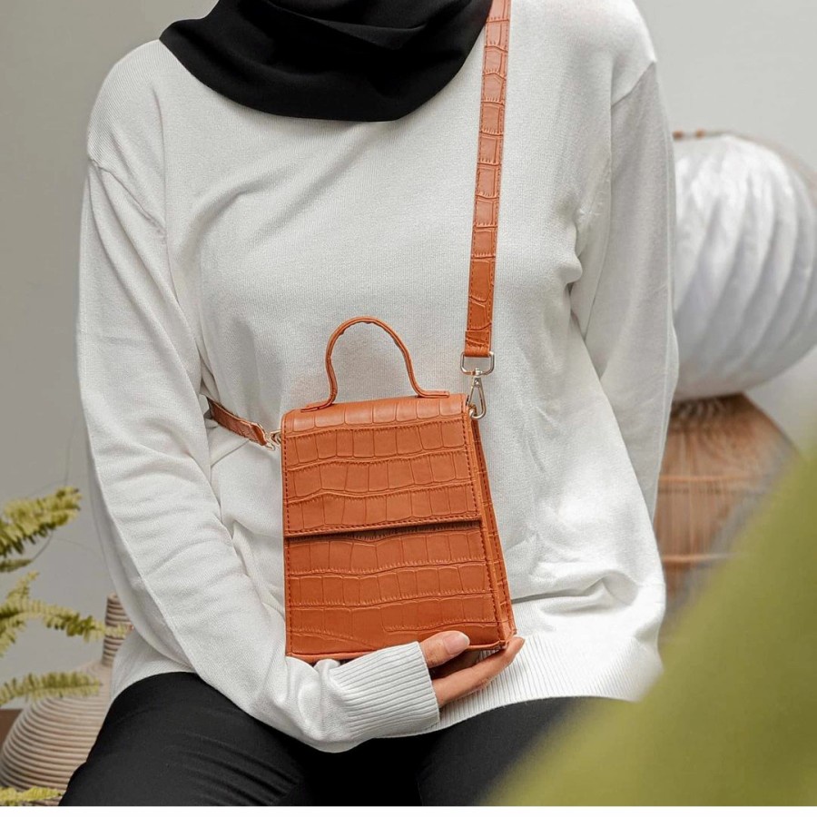 [BISA COD] Tas selempang slempang wanita Soba tas hp mini Sling bag pesta kondangan ootd kekinian Korean style kasual