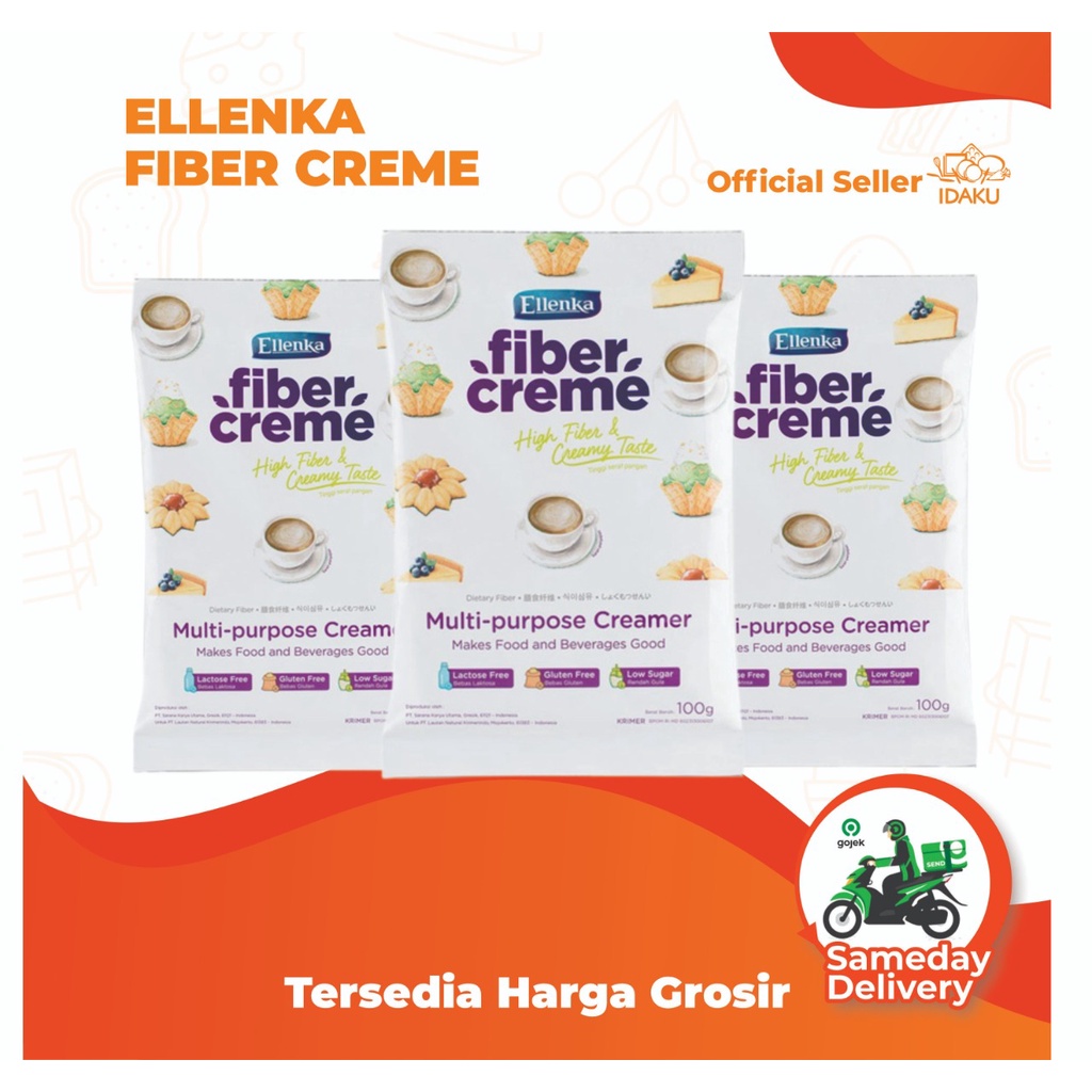 

TERMURAH!! ELLENKA FIBER CREME