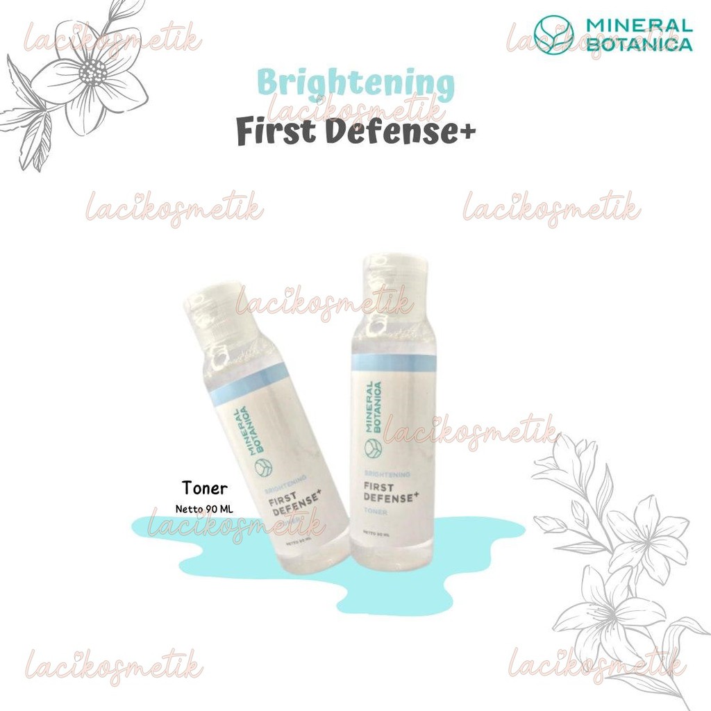 ✨LACIKOSME✨ MINERAL BOTANICA CLARIFYING SERIES - TONER DAY NIGHT SERUM FOAM BPOM