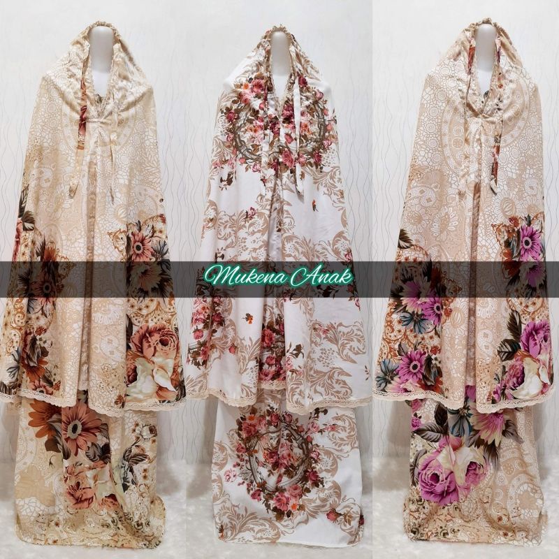 MUKENA DEWASA KATUN JEPANG RENDA RAJUT KECIL/COD