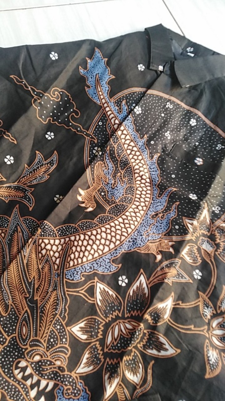 [full Furing] Kemeja Batik Pria Lengan Panjang Akhsa Asli Solo By Batik Kanaya