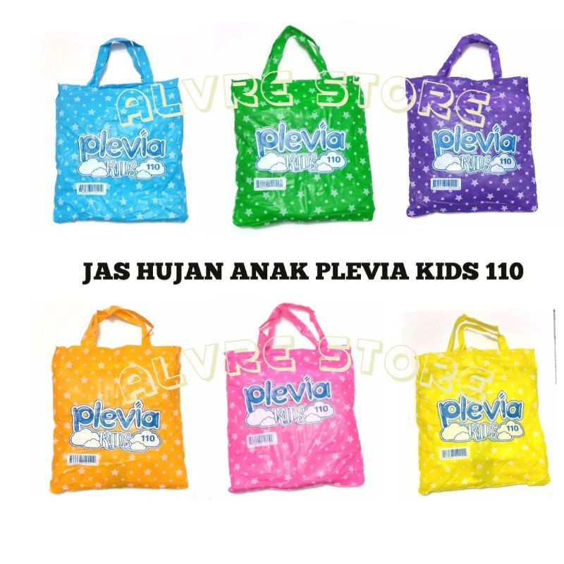 Jas Hujan Anak Jaket Celana 110 STAR KIDS 4-6Thn PLEVIA - Mantel Mantol Anak Cewek Cowok