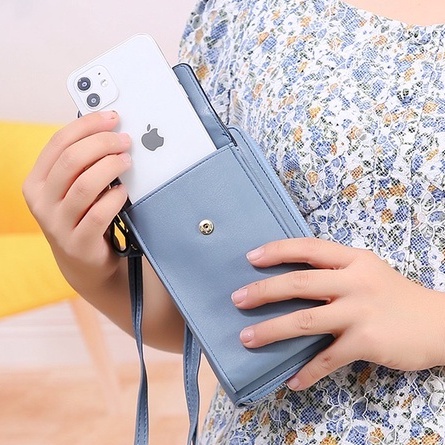 Tas Mini Selempang Wanita / Dompet Selempang Wanita / Tas Selempang Dompet Panjang Wanita Import / Dompet Panjang Tempat Hp / Dompet Tali Selempang Dompet Hp / Sling Bag Mini DW7119