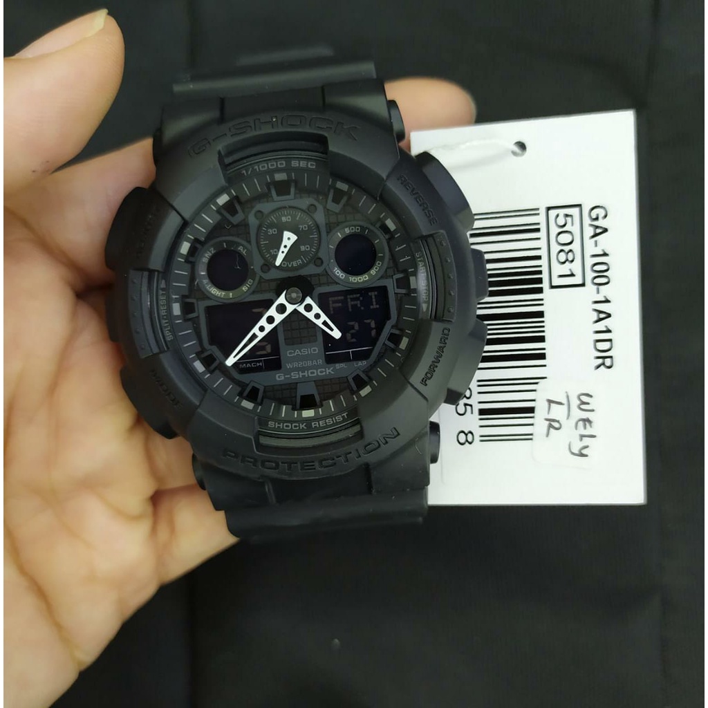 Jam Tangan Pria G-Shock GA-100-1A1DR Original