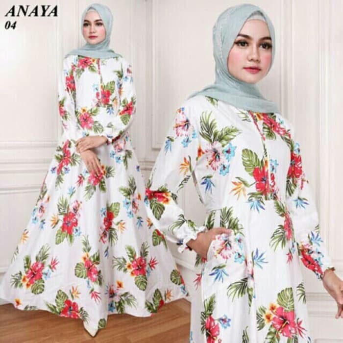 GAMIS SYARI ANNAJAH CAPUCCINO 900GR 110 140 ALLSIZE GAMIS SYARI BUSUI CADAR CREPE HQ POLOS MURAH I.