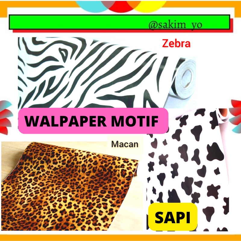 SKM WALLPAPER WALPAPER WALLSTICKER SETIKER STICKER STIKER DEKORASI DINDING TEMBOK KULKAS KAMAR ANAK 