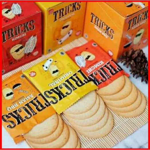 Tricks Snack Biscuit Kentang Panggang Aneka Rasa Harga Satuan