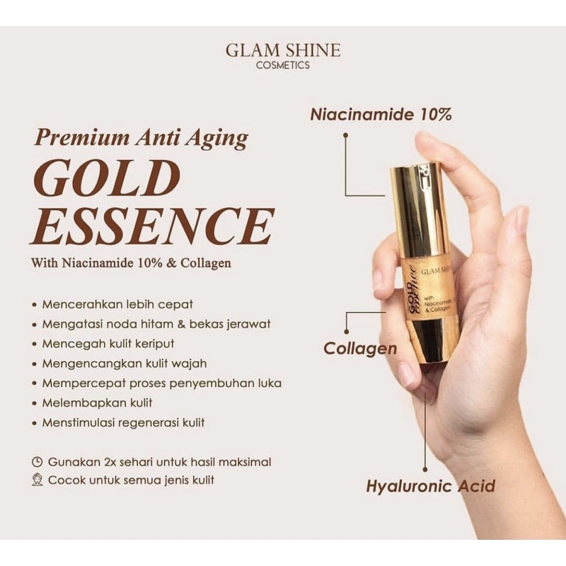 Serum gold  Glamshine
