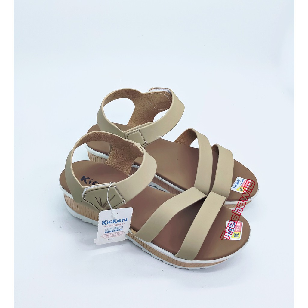 Sendal Anak Perempuan Wedges/Hak Kickers  Best Seller