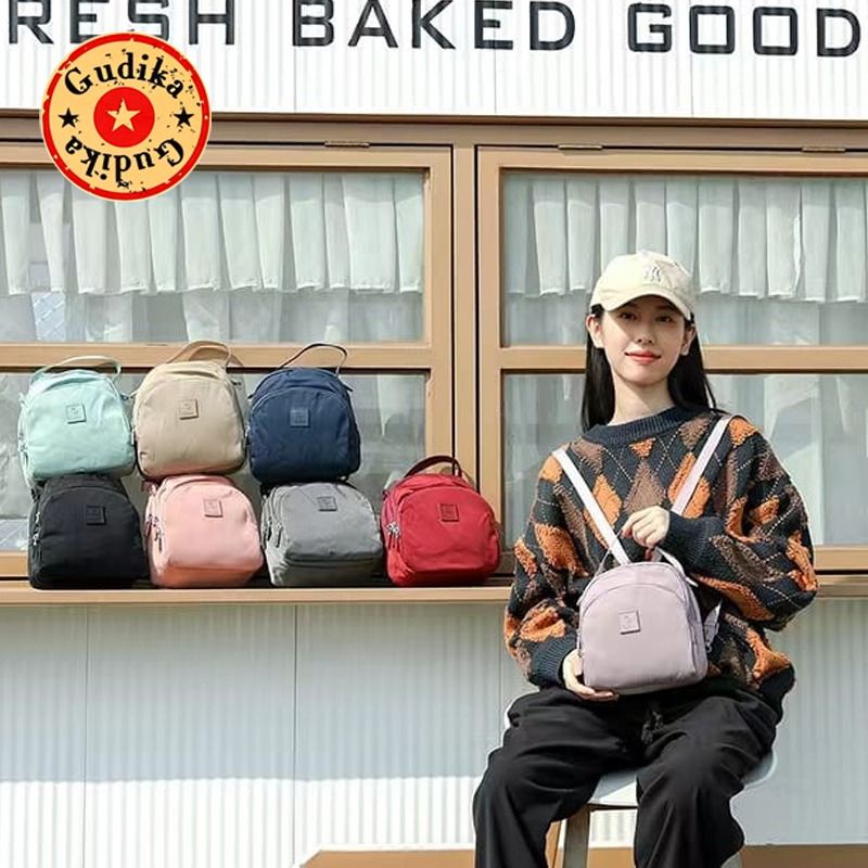 SALE GUDIKA Bag 5104 Original - Tas Ransel Mini Gudika Anti Air Bisa Selempang Fashionable Import - ransel - backpack - rangsel - punggung - leptop - laptop - sekolah - kuliah - kerja - pria - wanita - tas gudika bag - kekinian - tas cewek - tas murah