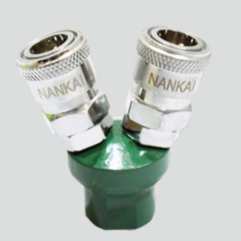 QUICK COUPLER 2 CABANG TYPE 20 NANKAI BEST QUALITY