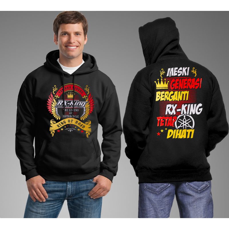 Hoodie Distro Rx King tetap di hati, jaket sweater rx king, sweater distro