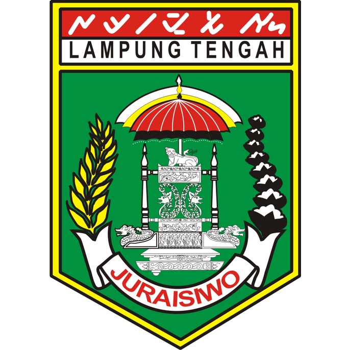 Emblem Bordir Logo Kabupaten Lampung Tengah