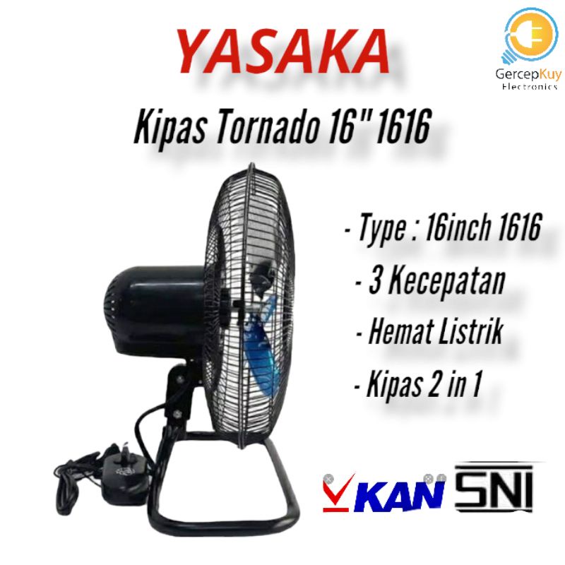 Kipas Angin 16&quot; / DeskFan 1616 2in1 YASAKA