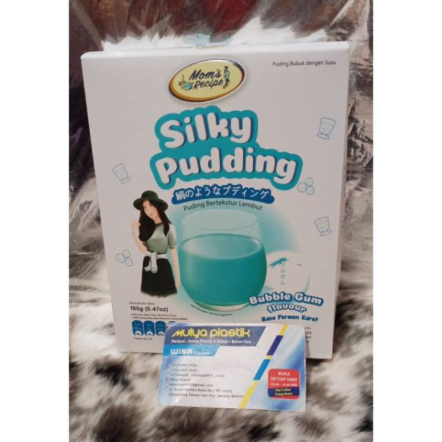 

silky puding nutrijel rasa buble gum @155gr